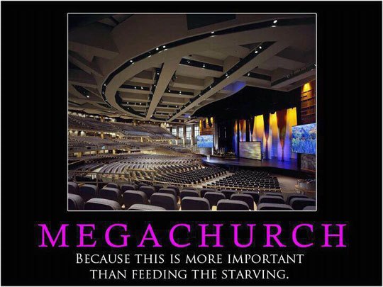 Megachurches - Showing What Is Really Most Important to Religion