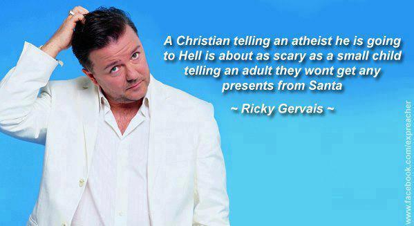 A Christian Telling An Atheist He Is Going To Hell...